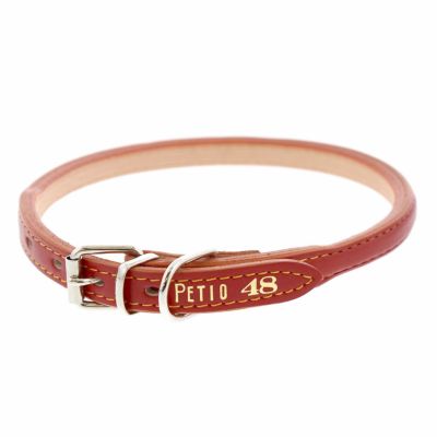 ニュー丸首輪 48mm レッド