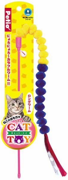 ♯Kvi20ST長ぐつ子猫ｈルコンプ全6種 CAT TOY キャットトイ 猫用じゃらし ロングワーム | ペティオ