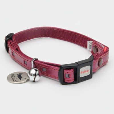 CAT COLLAR キャットカラー クロスレザーカラー レッド | ペティオ オンライン ショップ本店