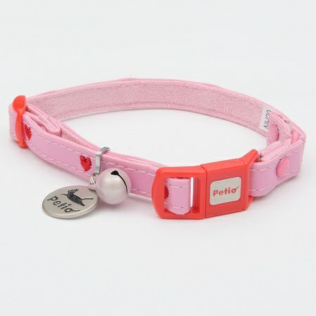 CAT COLLAR キャットカラー ハートレザーカラー ピンク | ペティオ