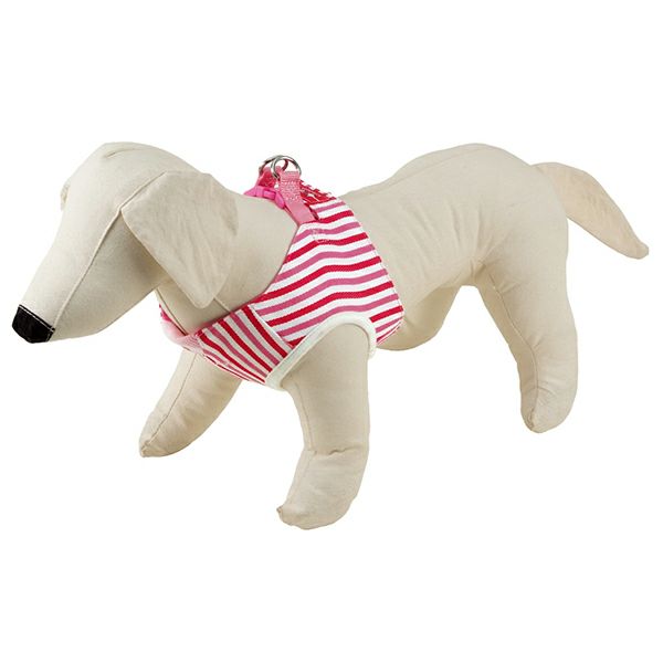 Little Angel リトルエンジェル ベストハーネス ストライプ SS ピンク