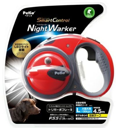 ナイトウォーカー リールリード スマートコントロール L フェニックスレッド
