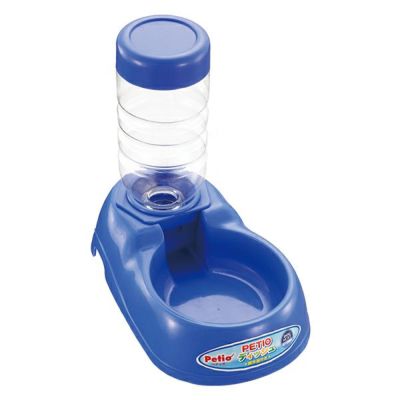 20%OFF！スーパーSALE】PETIOディッシュ 給水器付き ブルー【会員様
