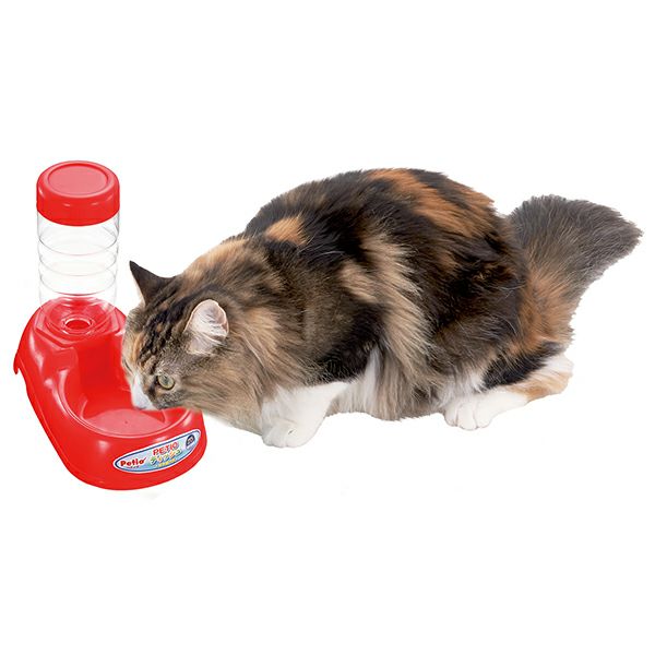 PETIOディッシュ 給水器付き レッド | ペティオ オンライン ショップ本店