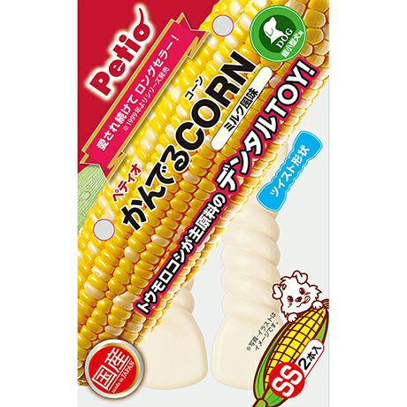 かんでるCORN コーン ツイスト ミルク風味 SS ペティオ オンライン ショップ本店