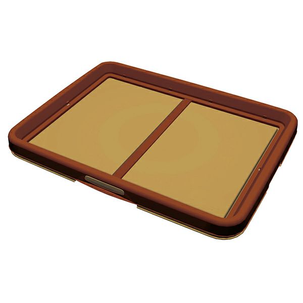 Petio ドッグトレー ブラウン 14%OFF】片手でらくらく ドッグトレー ブラウン ワイド | ペティオ