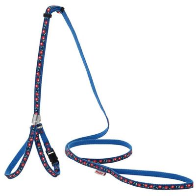 Neko Komachi Harness Lead Tsubaki Blue