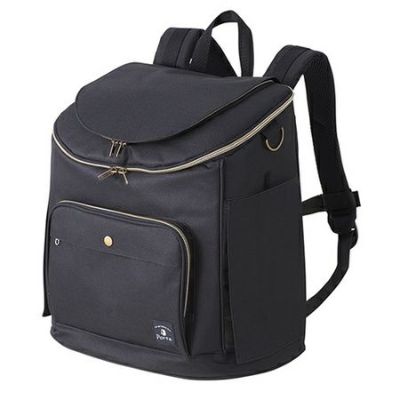 【飼い始めグッズ10%OFF】Porta ポルタ ドッグリュックキャリー ブラック【会員様限定】