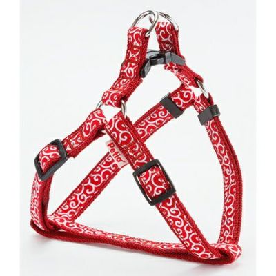 Inuya Karakusa Harness M Red