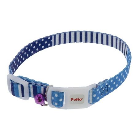 CAT COLLAR キャットカラー ボーダードットカラー ピンク | ペティオ
