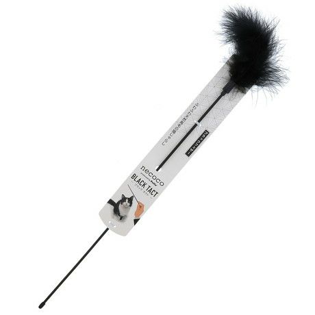 猫用おもちゃ necoco ネココ BLACK TACT 猫じゃらし ロング