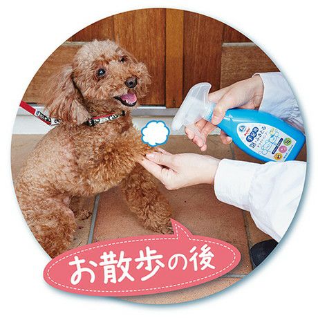 犬猫用シャンプー 手足用 泡でふきとるドライシャンプー 350ｍL ペティオ オンライン ショップ本店