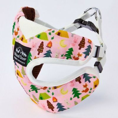【10%OFF！スーパーSALE】犬用胴輪 EthicalDoor エシカルドア アニマルベストハーネスM ピンク【会員様限定】