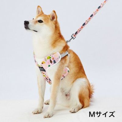 【10%OFF！防災特集】犬用胴輪 EthicalDoor エシカルドア アニマルベストハーネスM ピンク【会員様限定】