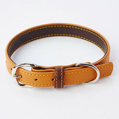 Porta ポルタ ソフトレザーカラー M 18mmキャメル