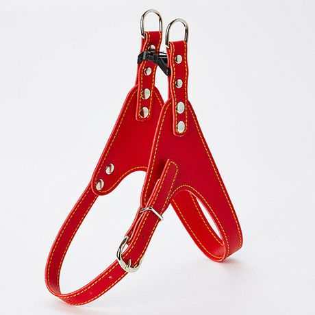 Porta ポルタ ソフトレザーベストハーネス SS キャメル