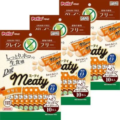 Meaty ミーティ グレインフリー ササミ 10本入×3個パック