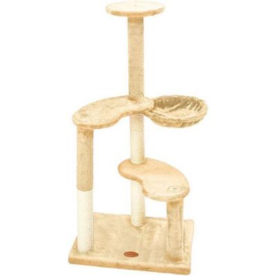 【50%OFF！スーパーSALE】Add.Mate アドメイト 猫用おもちゃ ねこまど ヴィラフォートキャットポール ハンモック【会員様限定】
