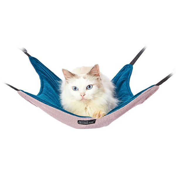 猫用ハンモック necoco ネココ キャットハンモック ワッフル&ニット