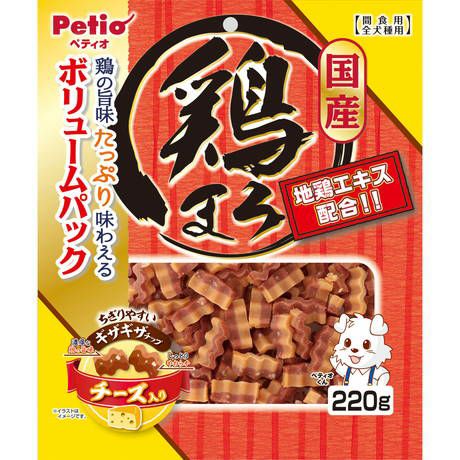 10%OFF！肉おやつ特集】鶏まろ ギザギザチップ おいも入り 220g