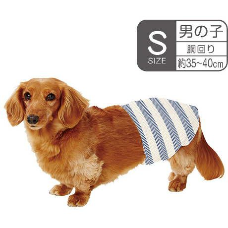 犬用オムツ フレス frais たっぷり吸収するエチケットパンツ 男 S 16枚 