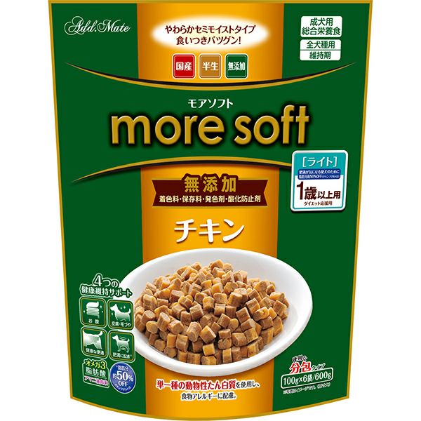 Add.Mate アドメイト more soft モアソフト チキンライト 600g