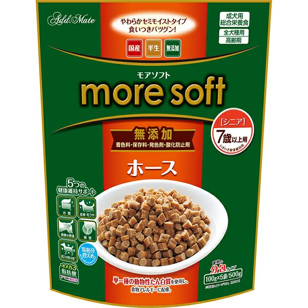 Add.Mate アドメイト more soft モアソフト フィッシュシニア 500g