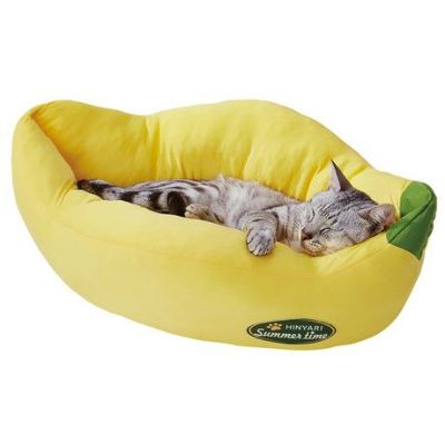 【20%OFF！スーパーSALE】犬猫用ベッド ひんやりサマーベッド HNY バナナボート【会員様限定】