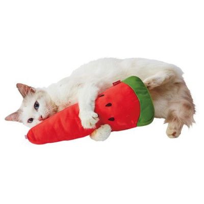 猫用おもちゃ ひんやりけりぐるみ HNY スイカ