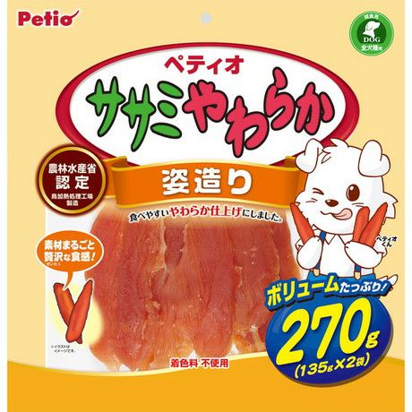 ササミやわらか 極細切り 90g | ペティオ オンライン ショップ本店