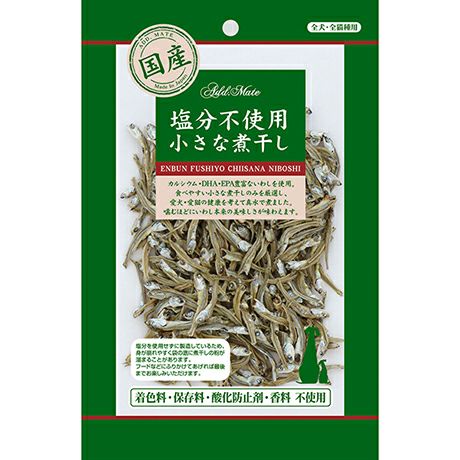 Add.Mate アドメイト 素材トリーツ 塩分不使用 小さな煮干し 30g