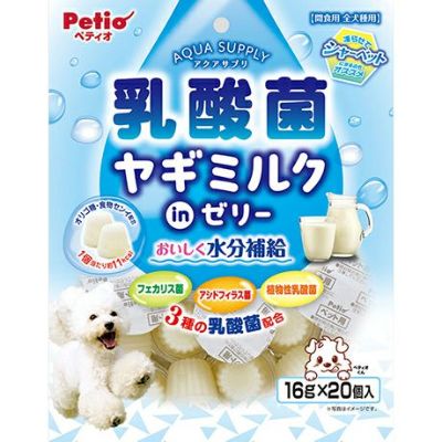 【18%OFF！スーパーSALE】アクアサプリ 乳酸菌 ヤギミルクinゼリー 16g×20個入【会員様限定】