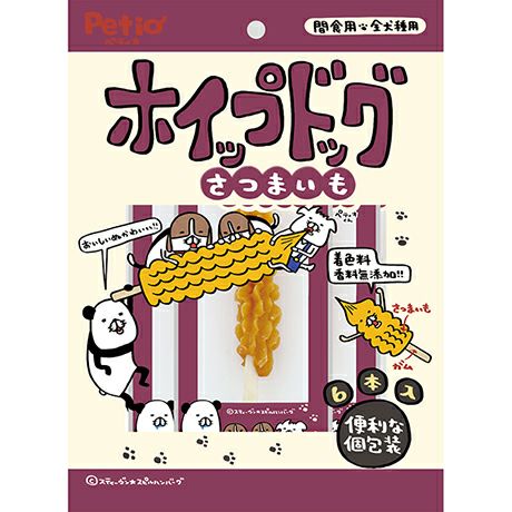 ホイップドッグ ささみ 6本入 | ペティオ オンライン ショップ本店