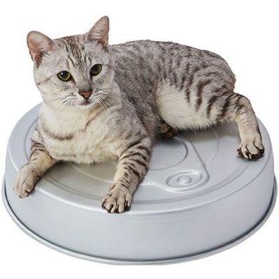 猫用ベッド ひんやり両面使えるアルミねこ缶HNZ