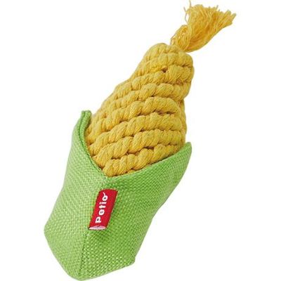 犬用おもちゃ 編んでるCORNデンタル S