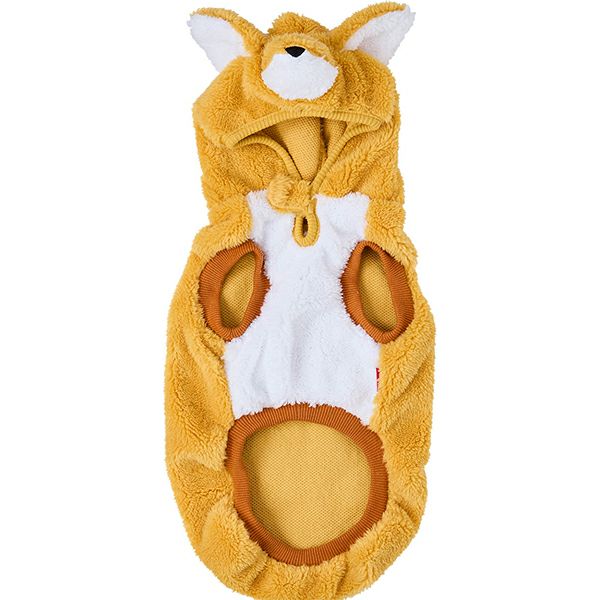 犬用ウェア 変身パーカー 雪国のどうぶつ キタキツネ XS | ペティオ