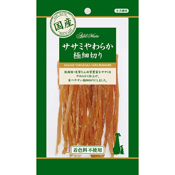ささみ Add.Mate アドメイト ササミやわらか 極細切り 35g | ペティオ