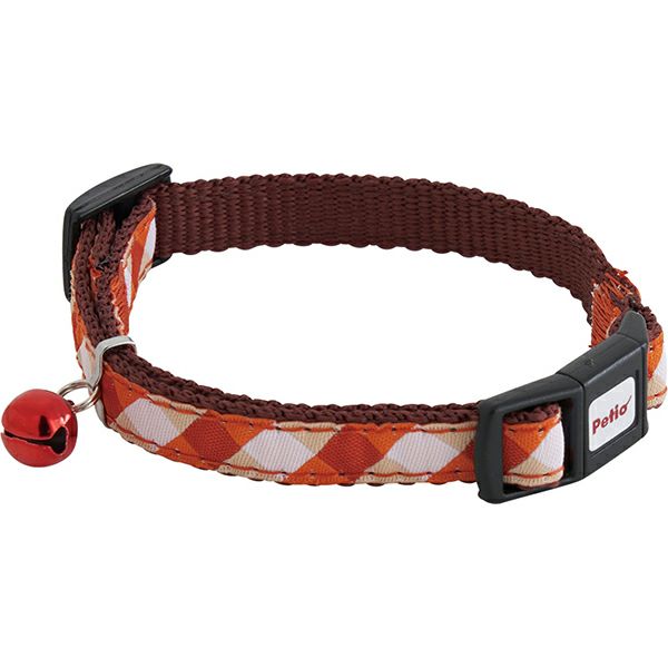 猫用首輪 CAT COLLAR チェック レッド | ペティオ オンライン ショップ本店