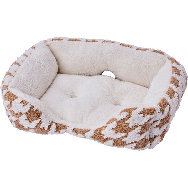 10%OFF！あったかアイテム】犬猫用ベッド あったかくつろぎベッド