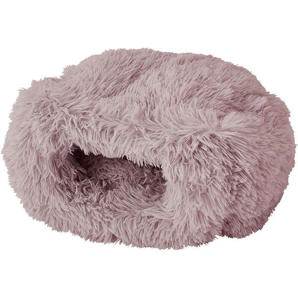 20%OFF！あったか特集】犬猫用ベッド 乗れてもぐれる ふわふわドーム