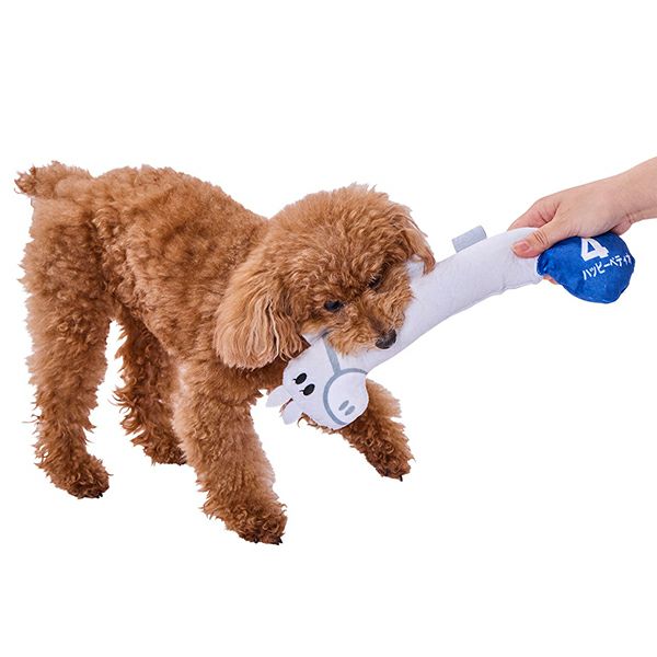 犬用おもちゃ プイプイタグかme～ 白ウマ | ペティオ オンライン