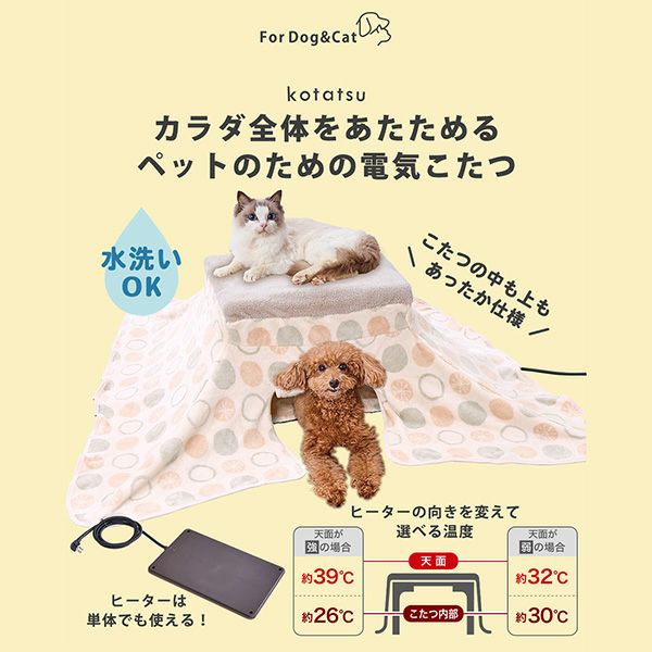 30%OFF！あったか特集】犬猫用 カラダ全体をあたためるペットのための